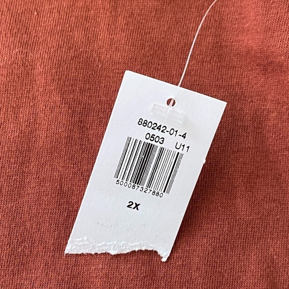 OLD Navy Everywear Sleeveless V-Neck T-Shirt, Copper Moon, size 2X NWT - Picture 6 of 11